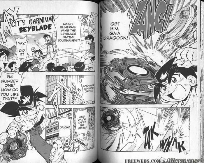 Bakuden Shoot Beyblade Chapter 7.4 2